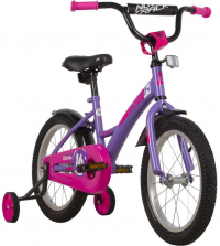 Детский велосипед Novatrack Strike 16 Фиолетовый