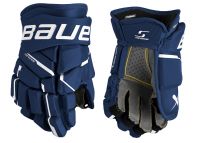 Хоккейные перчатки Bauer Supreme M5 Pro Jr 10" синие