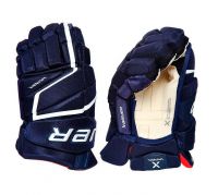 Хоккейные перчатки Bauer Vapor 3X PRO S22 Sr p.14" синие