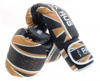 Перчатки боксерские PR-11-017, черные, 10 oz